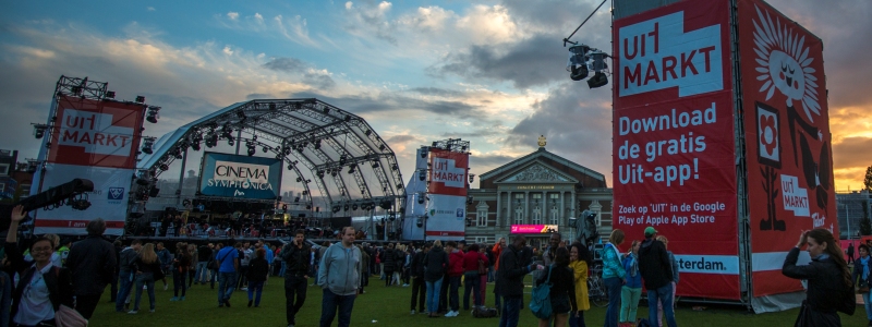 Uitmarkt Podium doeken M2 Printing